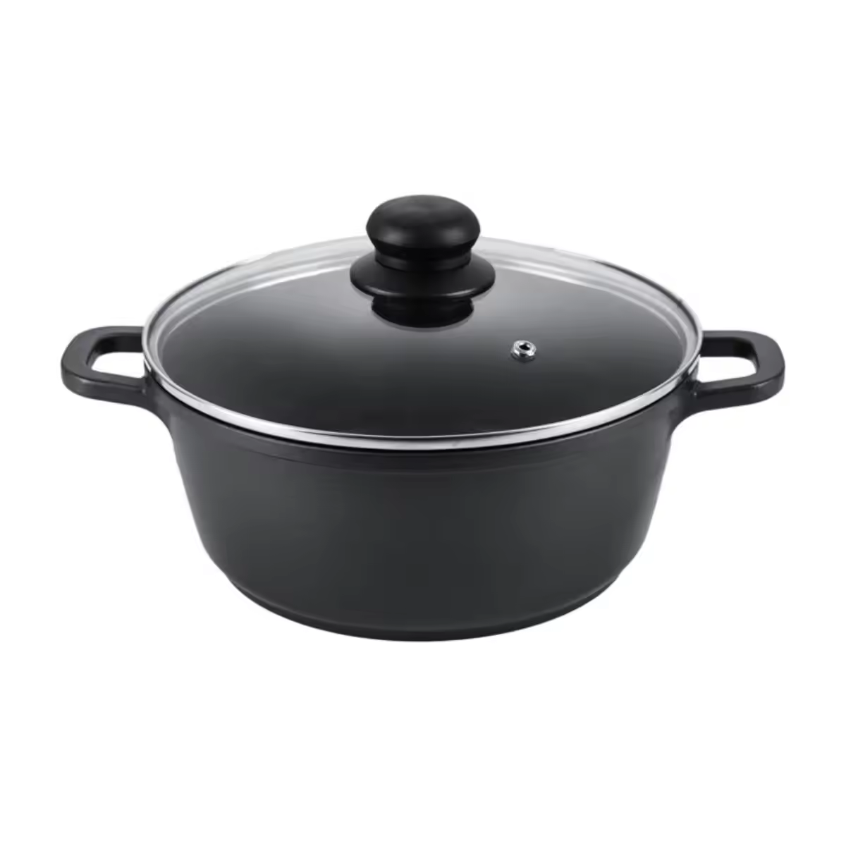 Kestävä mukautetun logon tarttumaton keraaminen pinnoite, alumiininen patapannu kannella