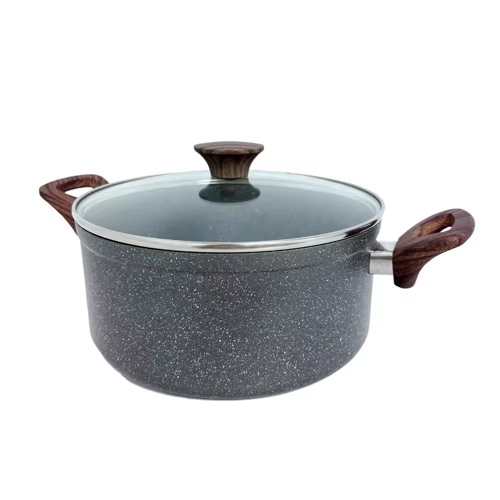 Edullinen taottu alumiininen tarttumaton keittiötarvikesarja Keittoastiat Keittoastiasetti Keittoastiasetti